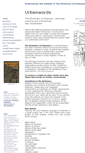 Mobile Screenshot of dictionaryofurbanism.com